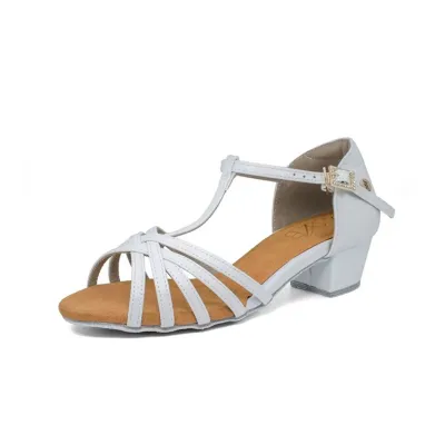 Children's ballroom dancing shoes made of leather A.ba dance 3